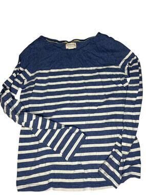 Johnnie B blue stripe shirt size 13